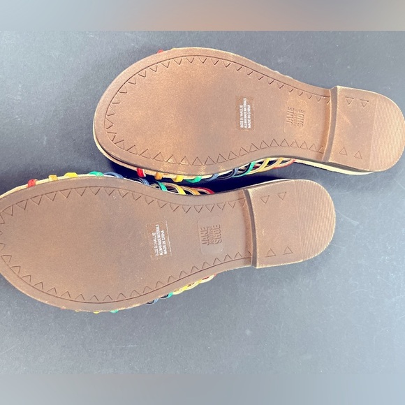 NWOT Rainbow Sandals - Picture 3 of 4